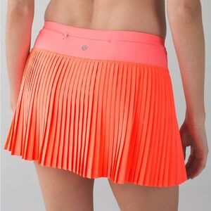 lululemon athletica Coral Pleated Skort